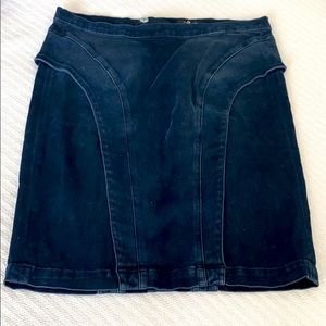 Denim skirt